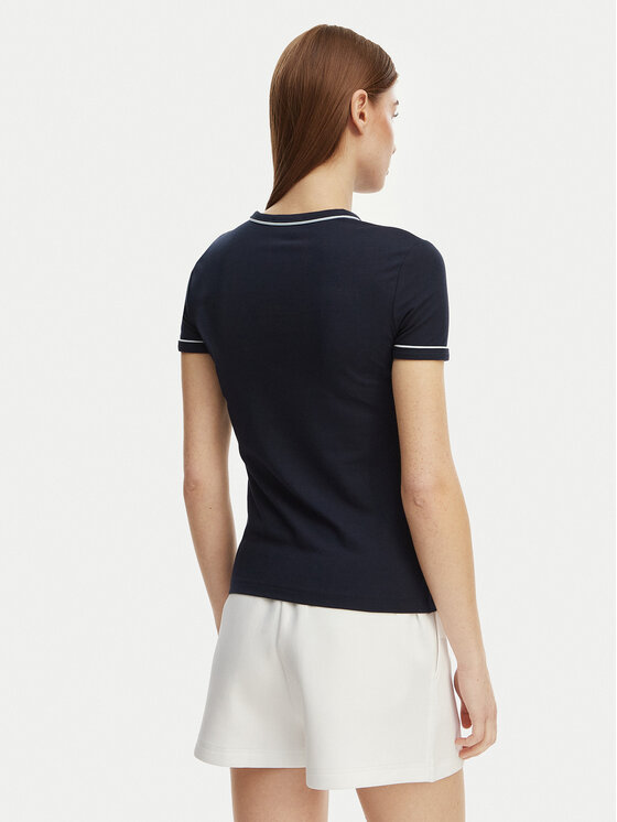 Lacoste Lacoste Camiseta TF5289 Azul marino Slim Fit