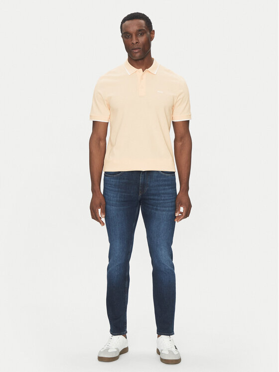 BOSS BOSS Polo marškinėliai Parlay 190 50494697 Écru Regular Fit