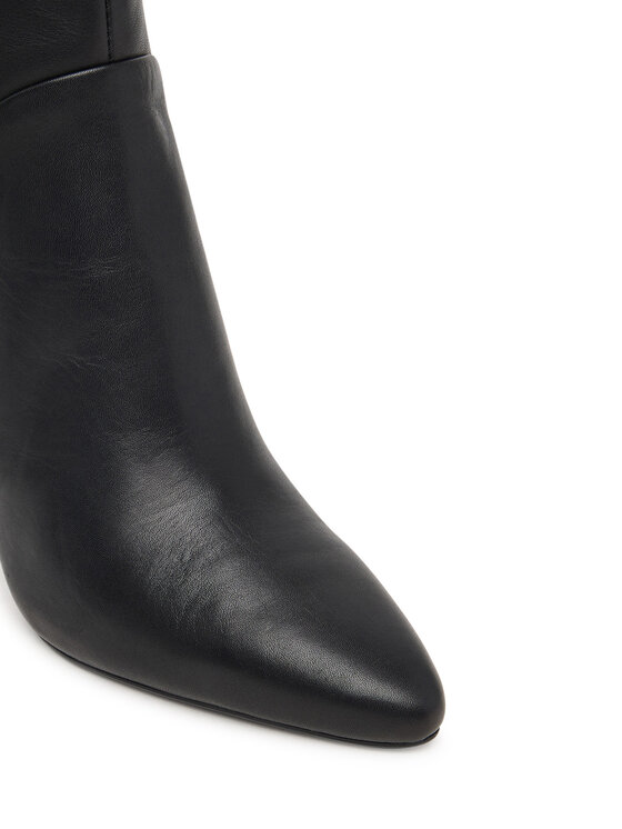 Tommy Hilfiger Botine Tommy Hilfiger High Heel Clean Ankle Boot FW0FW09624 Negru