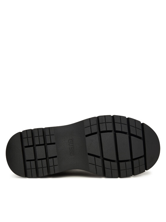 Guess Členková obuv s elastickým prvkom Guess FMFFER LEA10 Čierna