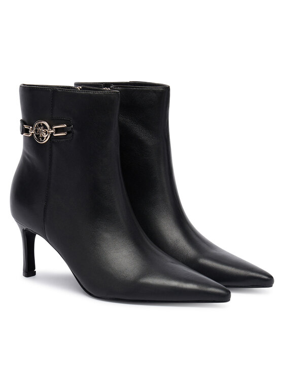 Guess Ботильйони Guess FLFPAI LEA10 Чорний