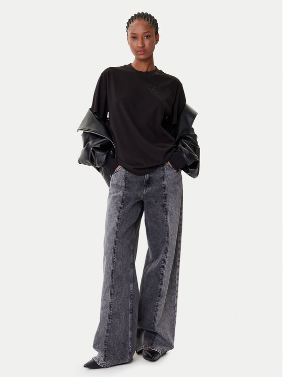 HUGO HUGO Camiseta Vintage 50550901 Negro Relaxed Fit