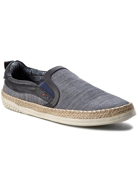 Wrangler Espadrilky Wrangler Malibu Slip On WF0262435 Tmavomodrá