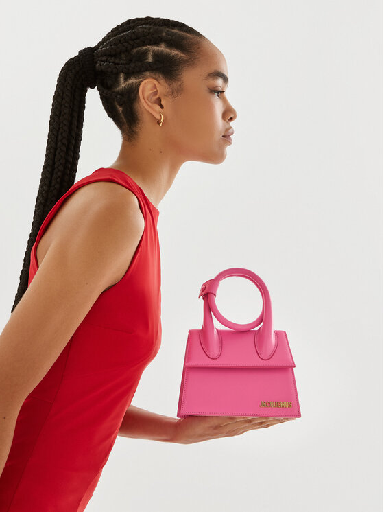 JACQUEMUS Táska JACQUEMUS Le Chiquito Noeud 213BA005-3060 Rózsaszín