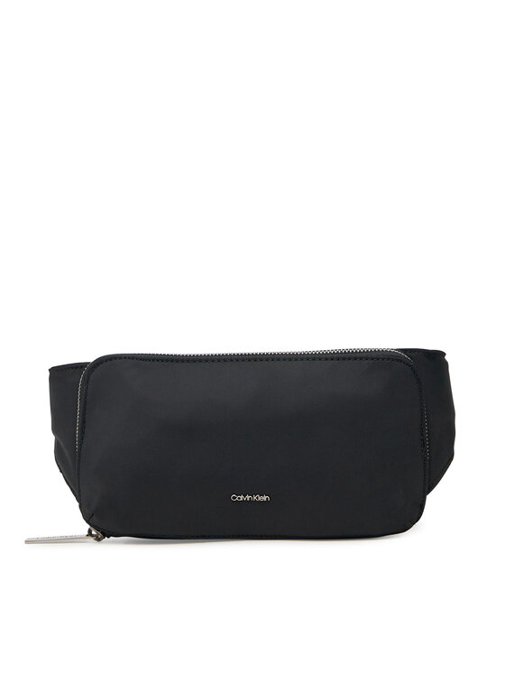 Calvin Klein Torbica za okrog pasu﻿ Calvin Klein Business Tech Waistbag K50K512903 Črna
