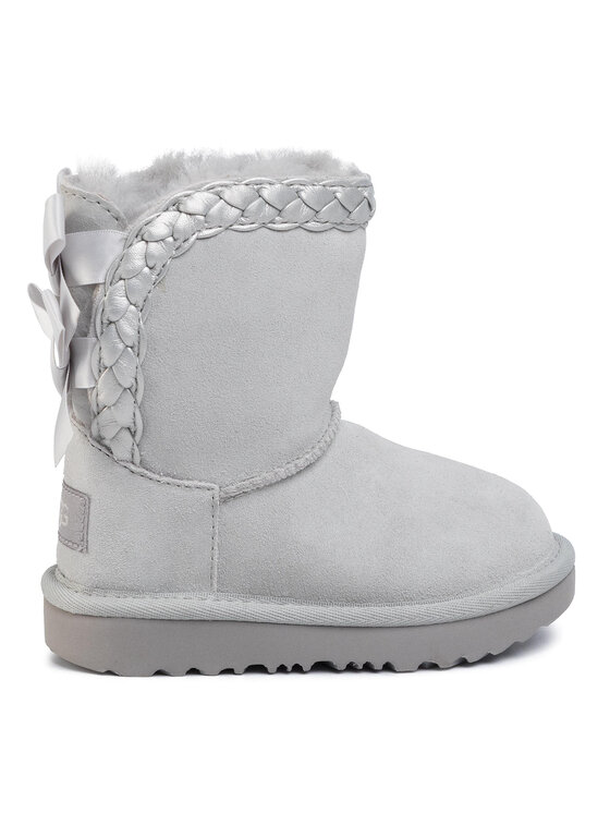 Ugg Апрески Ugg T Classic Short II Braided 1103617T Сив