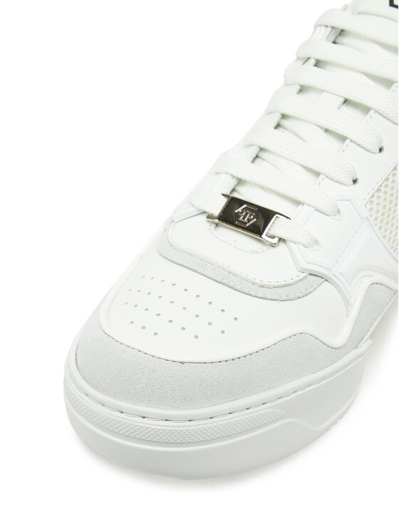 PHILIPP PLEIN Снікерcи PHILIPP PLEIN SAES MSC4017 PLE010N01 Білий