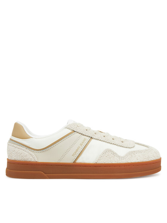 Tommy Jeans Laisvalaikio batai Tommy Jeans The Greenwich Mix Media EN0EN02730 Smėlio