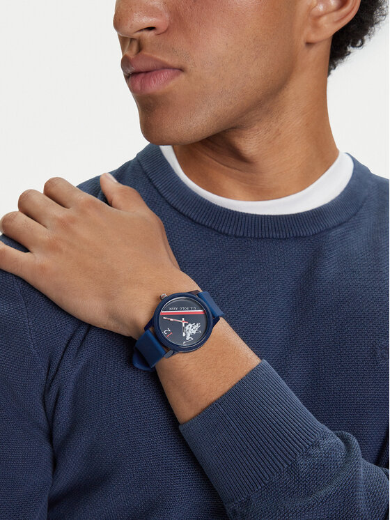 U.S. Polo Assn. Pulkstenis U.S. Polo Assn. Michael USP7306BL Tumši zils