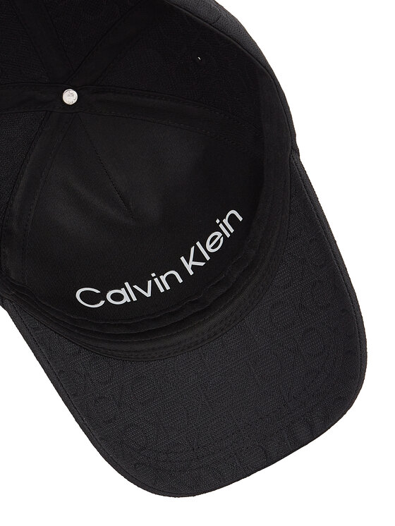 Calvin Klein Šilterica Calvin Klein Monogram Jacquard Cap K60K612871 Crna