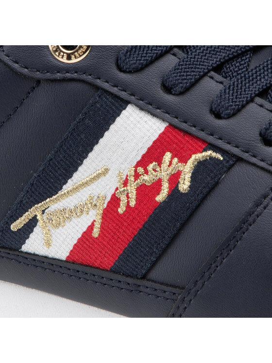 Tommy Hilfiger Αθλητικά Tommy Hilfiger Th Signature Runner Sneaker FW0FW05218 Σκούρο μπλε