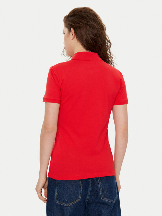 Lacoste Lacoste Polo PF5462 Κόκκινο Slim Fit