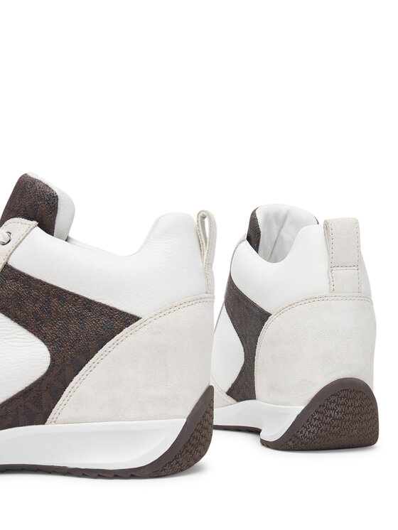 MICHAEL Michael Kors Sneakers MICHAEL Michael Kors Nikko S2 Wedge Trainer 43F6NKFS4S Alb