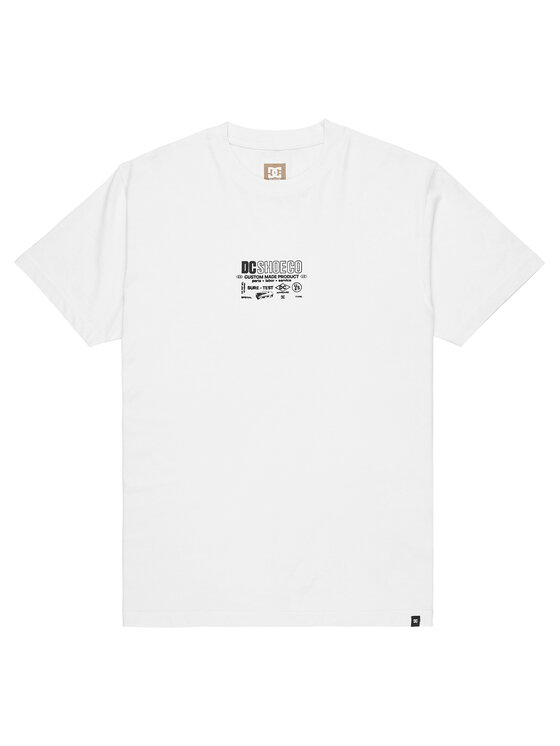 DC Shoes DC Shoes Camiseta Made Custom EDYZT04368 Blanco Regular Fit