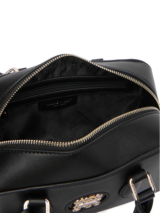 Nine West Τσάντα Nine West CEO- SATIN BLOOM-LDA9374 Μαύρο
