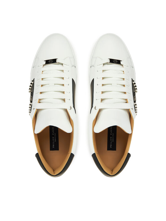 PHILIPP PLEIN Sneakersy PHILIPP PLEIN SAES USC0732 PLE005 Biela