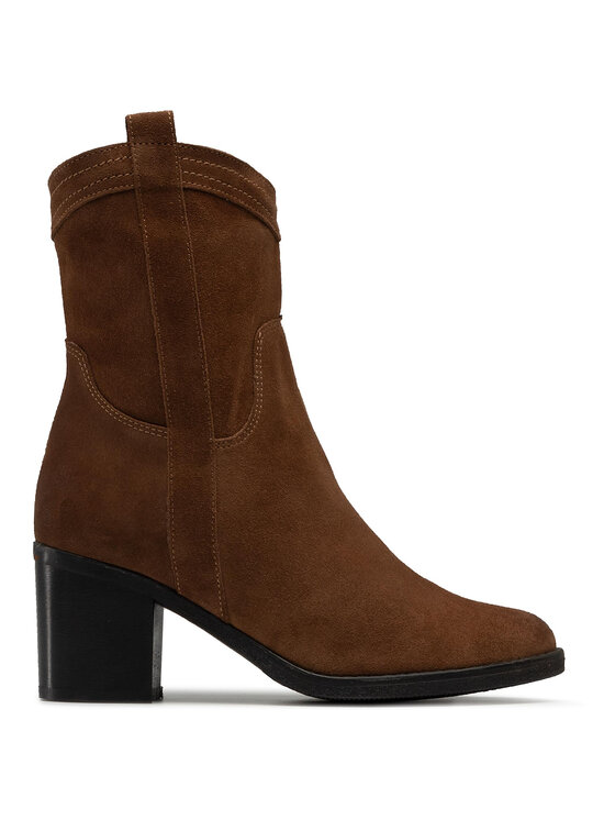 Ann Mex Μποτάκια Ann Mex 1098 12DR Καφέ