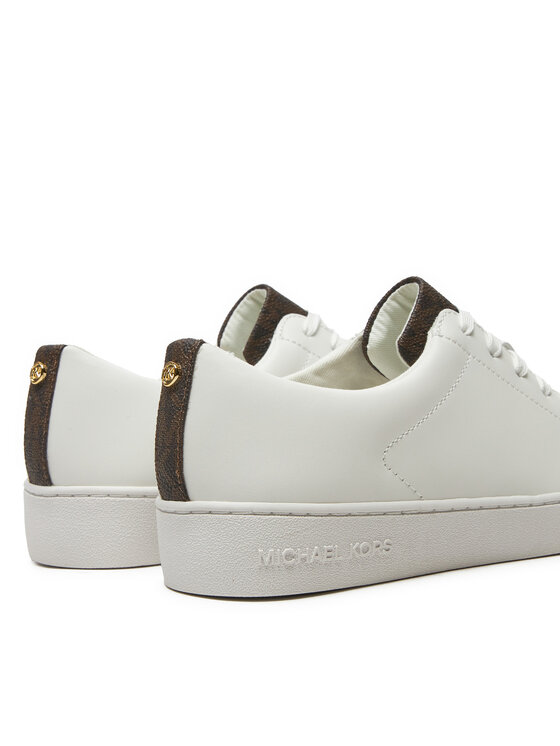 MICHAEL Michael Kors Снікерcи MICHAEL Michael Kors Keaton Lace Up 43R4KTFS2L Білий