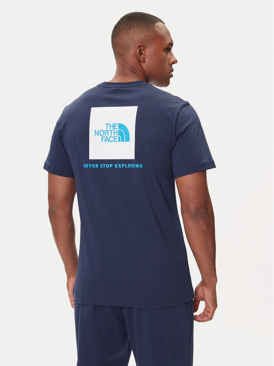 The North Face The North Face Camiseta Redbox NF0A87NP Azul marino Regular Fit