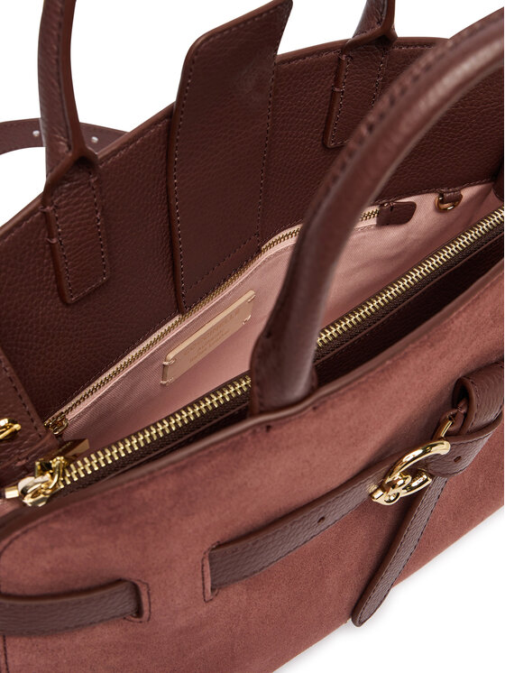 Coccinelle Сумка Coccinelle TLB Coccinellesabine Suede Bi E1 TLB 18 04 01 Бордовий