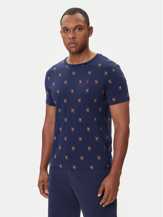 Polo Ralph Lauren Polo Ralph Lauren Camiseta 710P00081001 Azul marino Custom Slim Fit