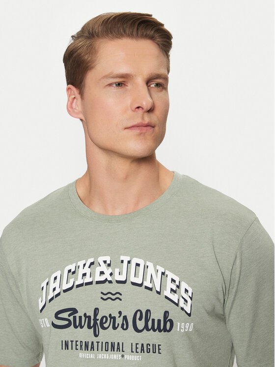 Jack & Jones Jack & Jones T-shirt Logo 12268267 Zelena Standard Fit