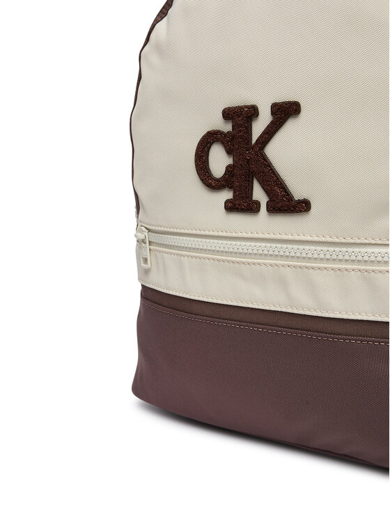 Calvin Klein Jeans Plecak Calvin Klein Jeans Colour Block Backpack IU0IU00758 Beżowy