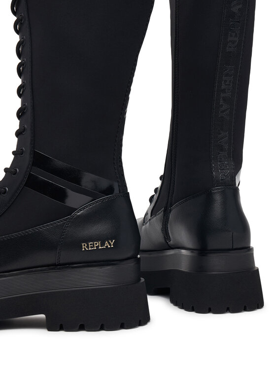 REPLAY Schnürstiefeletten REPLAY GWL72 .000.C0200S Schwarz