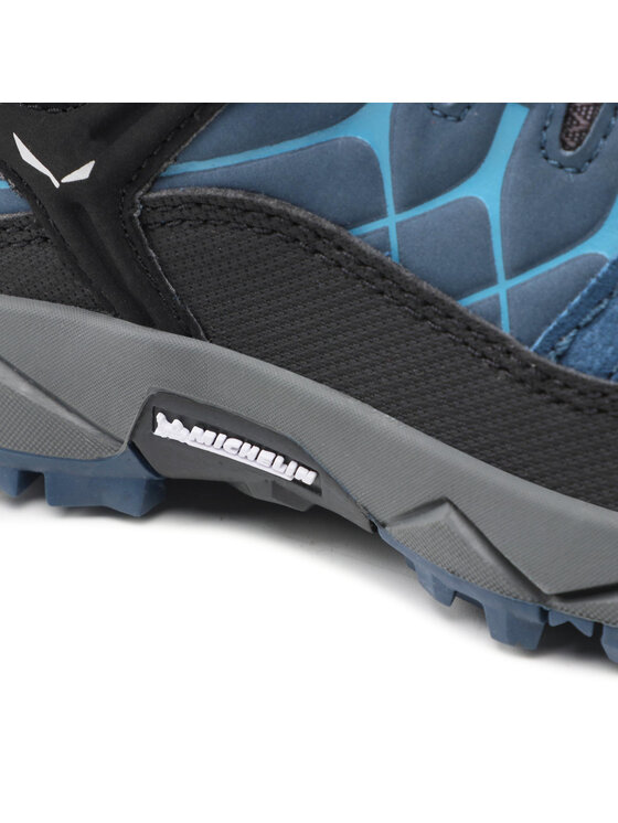 Salewa Trekkingi Salewa Jr Alp Trainer Mid Gtx GORE-TEX 64010-0365 Niebieski