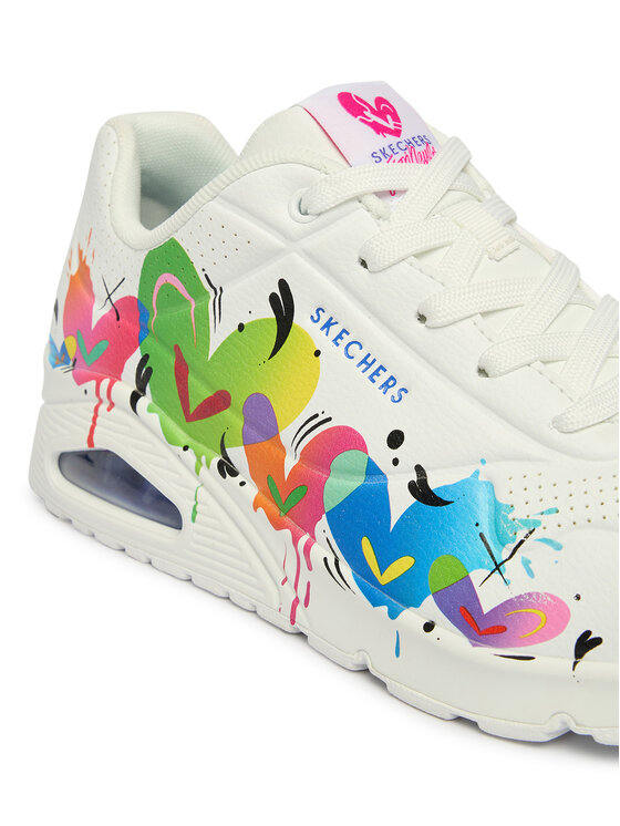 Skechers Снікерcи Skechers Jason Naylor: Uno - Open Your Heart 190008/WMLT Білий