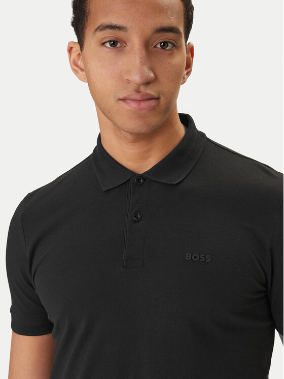 BOSS BOSS Polo Pio 1 50554574 Negro Regular Fit