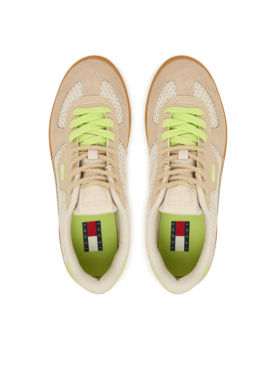 Tommy Jeans Παντόφλες Tommy Jeans Dual Density Hilfiger Pool Slide FM0FM05797 Μπεζ