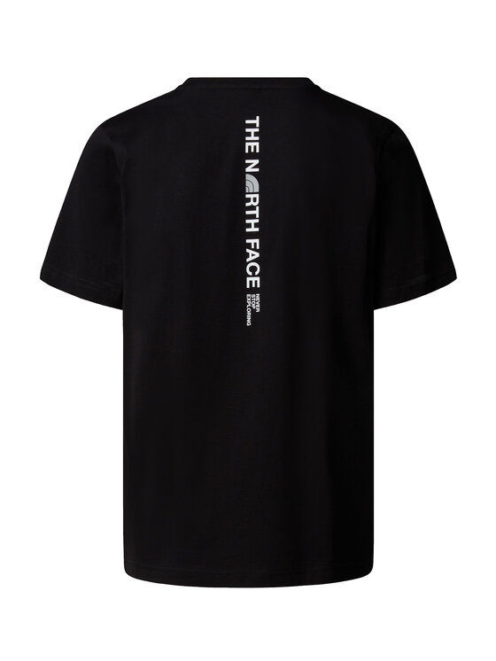 The North Face The North Face Camiseta Vertical NF0A8EE7 Negro Regular Fit