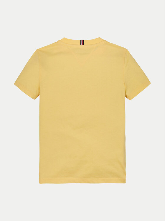 Tommy Hilfiger Tommy Hilfiger Marškinėliai Essential KS0KS00397 D Geltona Regular Fit