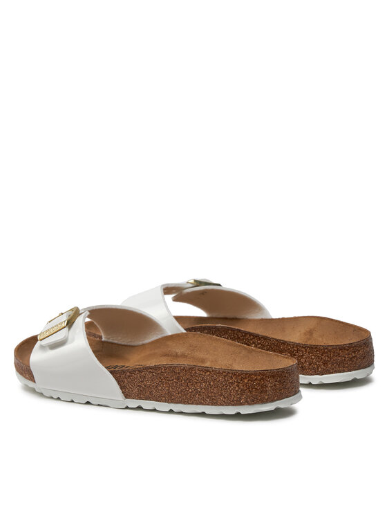 Birkenstock Natikači Birkenstock Madrid 1005310 Bela