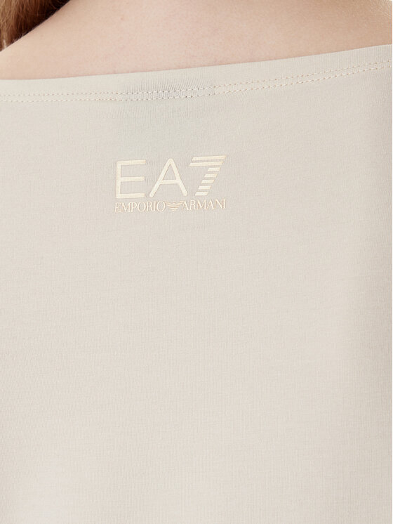 EA7 Emporio Armani EA7 Emporio Armani Camiseta 7W000978 AF10373 U1088 Beis Regular Fit