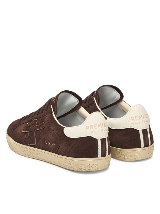 Premiata Sneakersy Premiata Steven Var 7897 Brązowy