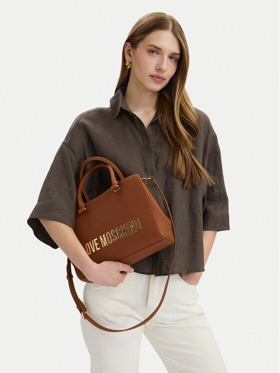 LOVE MOSCHINO Сумка LOVE MOSCHINO JC4022PP0OKD0200 Коричневий