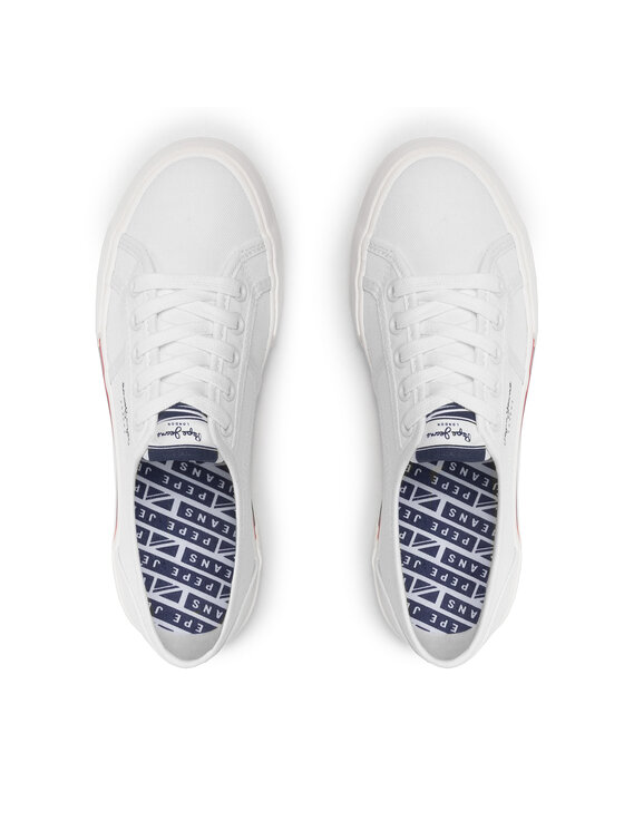 Pepe Jeans Tenisky Pepe Jeans Brady W Basic PLS31287 Bílá