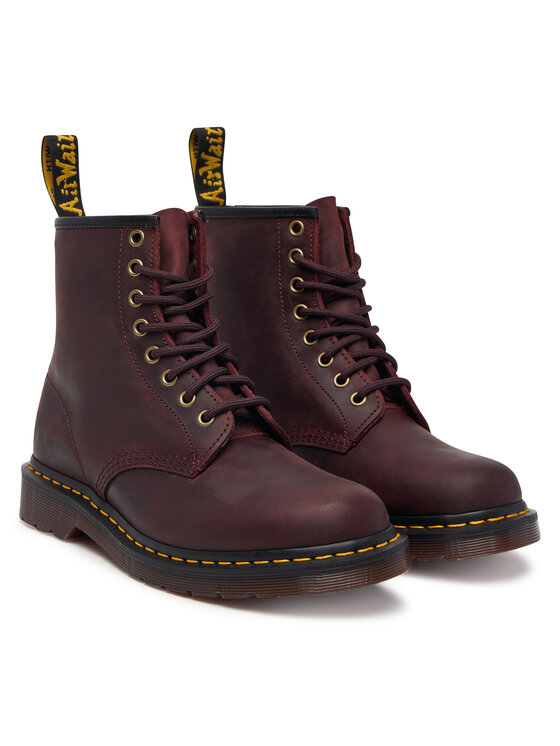 Dr. Martens Glady Dr. Martens 1460 Crazy Horse DM11822609 Bordová