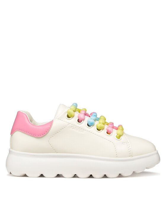Geox Tenisice Geox J Puffypop Girl J55MRA 000BC C0406 D Bijela
