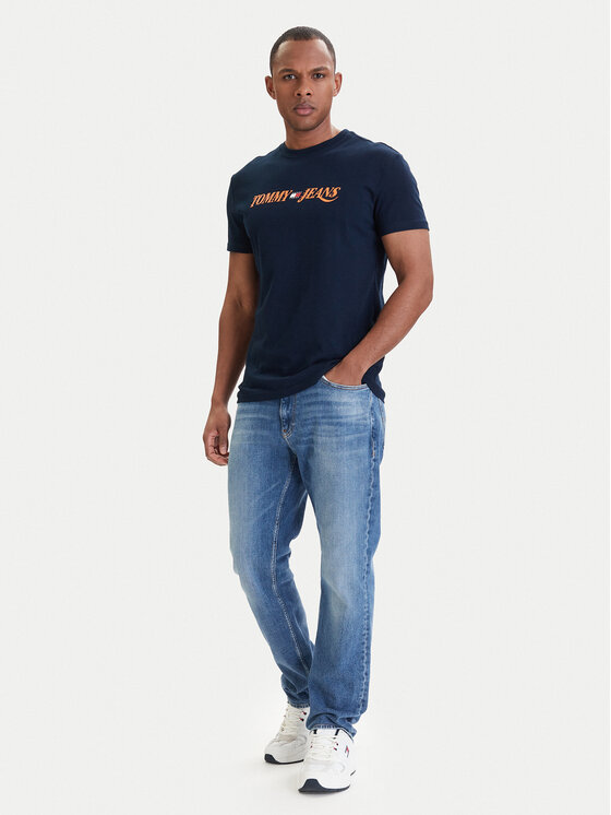 Tommy Jeans Tommy Jeans Camiseta DM0DM22548 Azul marino Regular Fit