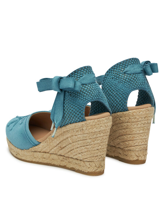 Genuins Espadrilky Genuins Vela Sunset G106496 Modrá