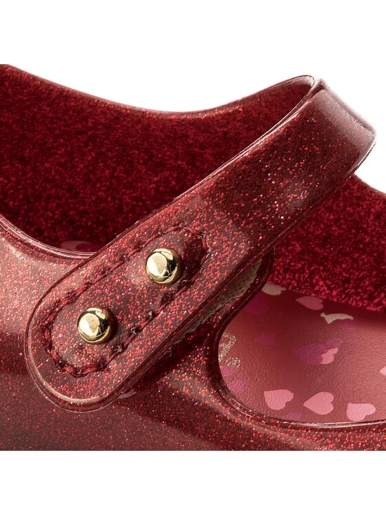 Melissa Polobotky Melissa Mini Melissa Ultragirl Heart M 32285 Černá