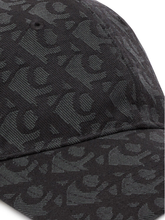 Calvin Klein Šilterica Calvin Klein Aop 6 Panel Baseball Cap LV04K5058G Crna