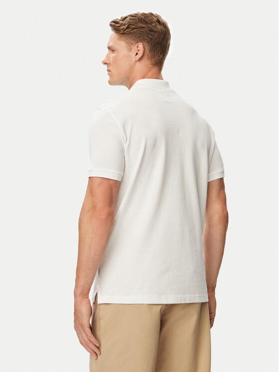 Beverly Hills Polo Club Beverly Hills Polo Club Поло P-SS26M-P42560 Білий Regular Fit