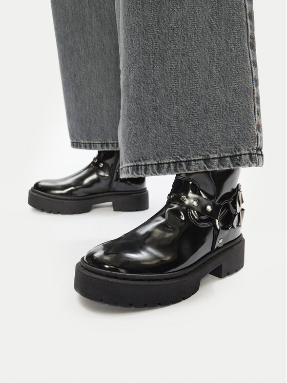 Steve Madden Ботильйони Steve Madden Zwart SM11003405 Чорний