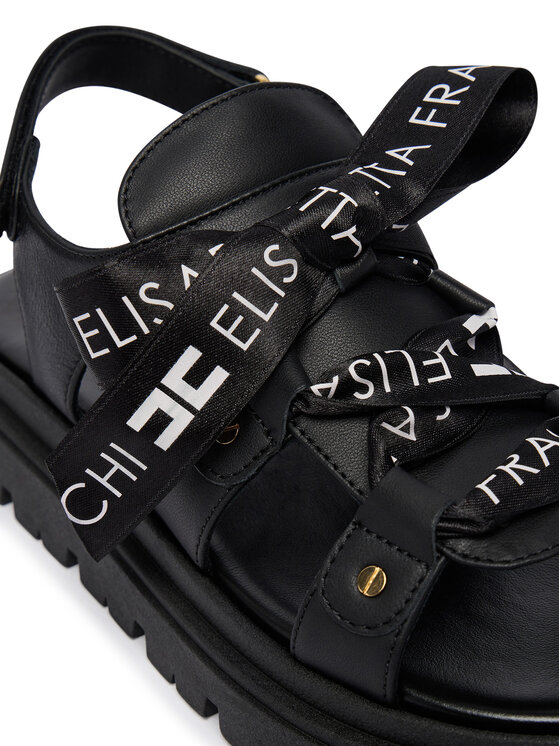 Elisabetta Franchi Босоніжки Elisabetta Franchi F4A2-E0588-1733999-D Чорний