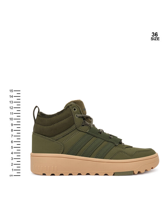 adidas Sneakersy adidas Hoops 4.0 Mid JQ5363 Kaki
