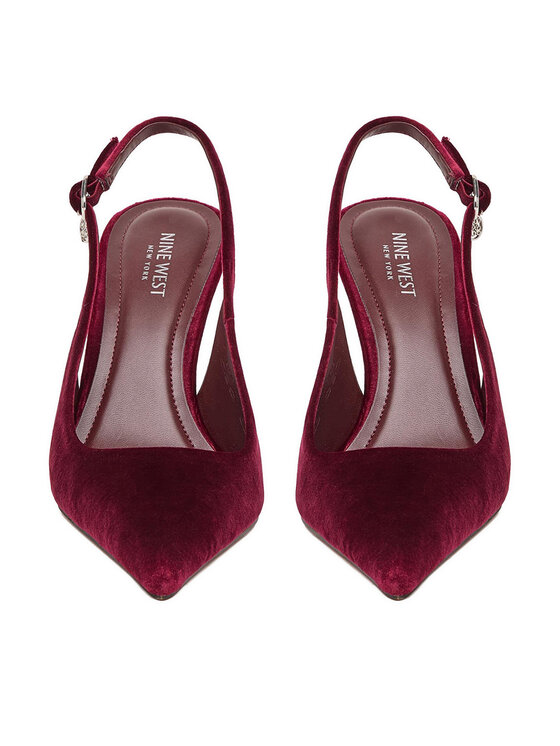 Nine West Туфлі на шпильці Nine West EO-TS6384-02 Бордовий